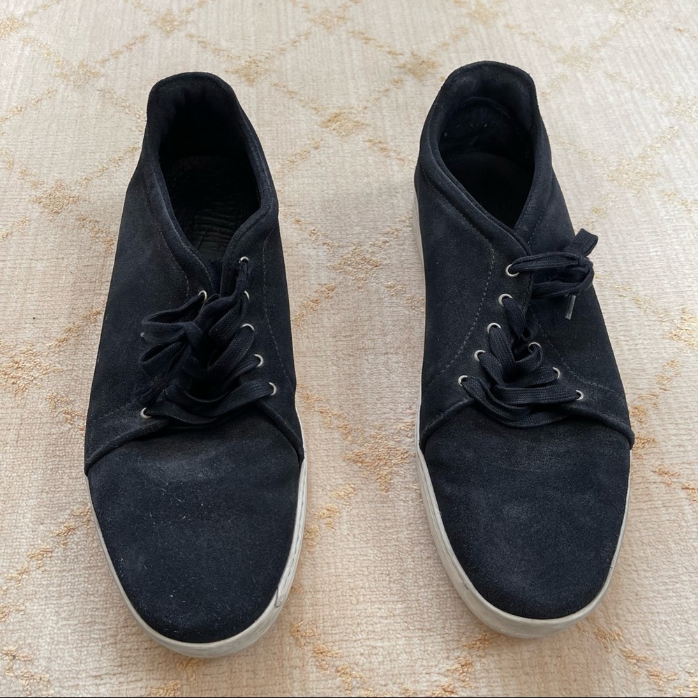 Rag And Bone Men’s Black Suede Sneakers - Picture 3 of 10